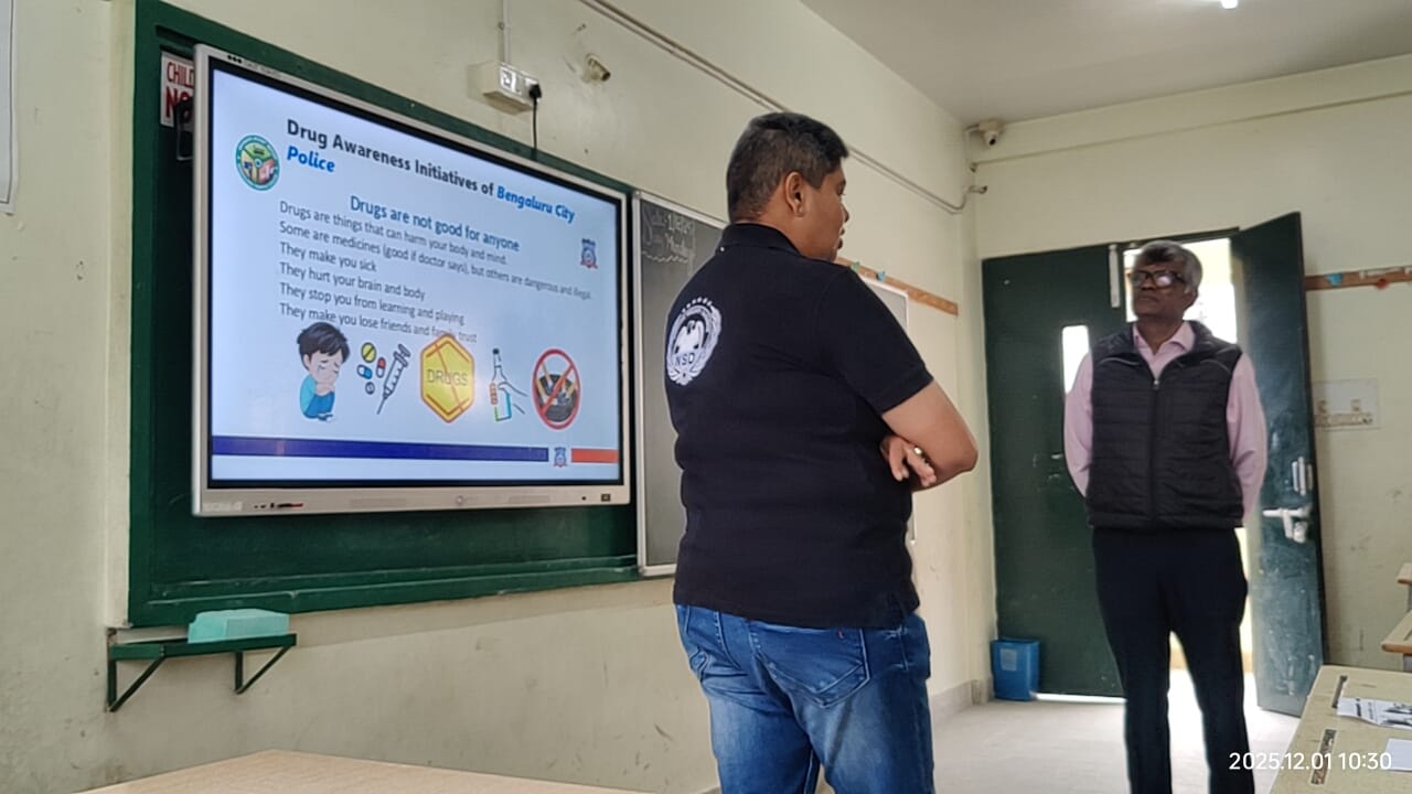 Cyber safety awareness session in progress
